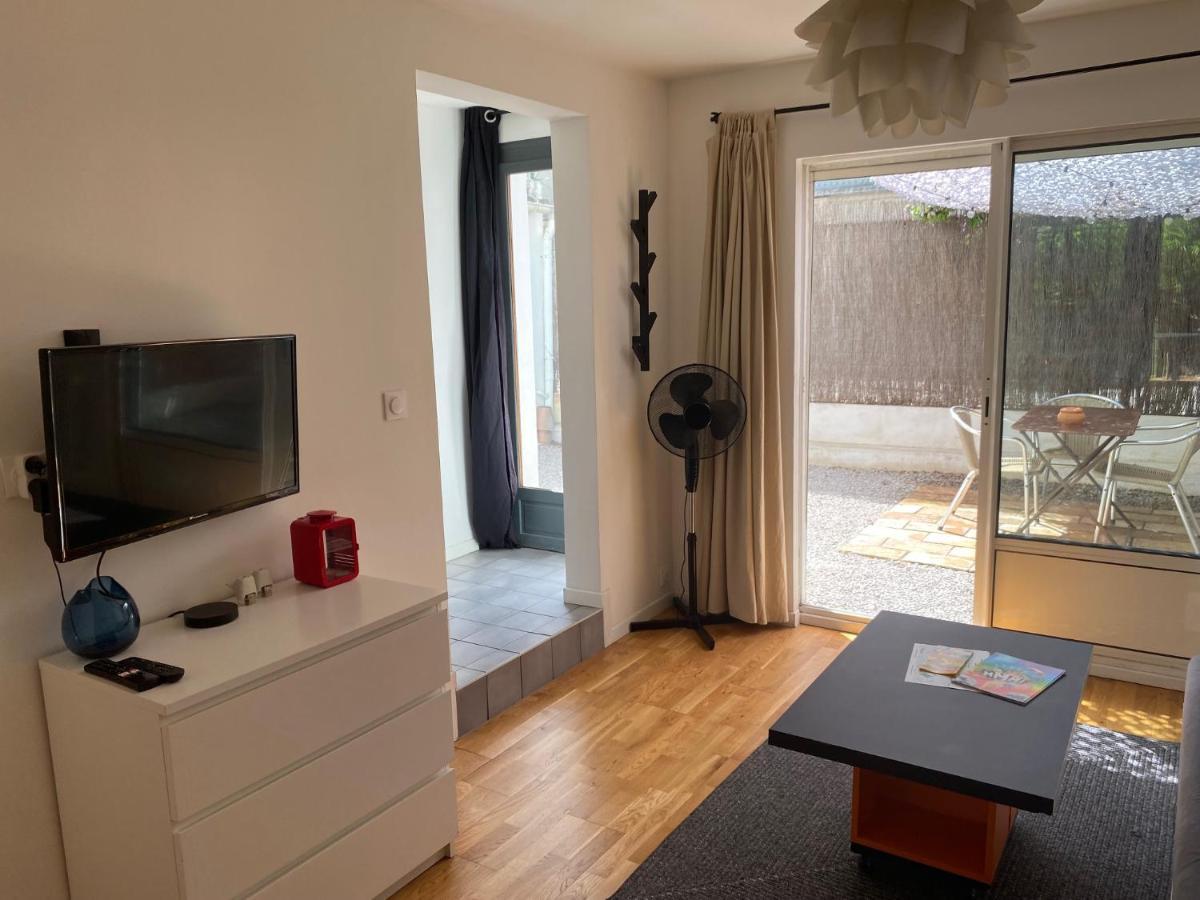Apartament Grand Studio De 38M2 Et Cour Independante De 25M2 Dont Wifi Et Netflix Montpellier Zewnętrze zdjęcie